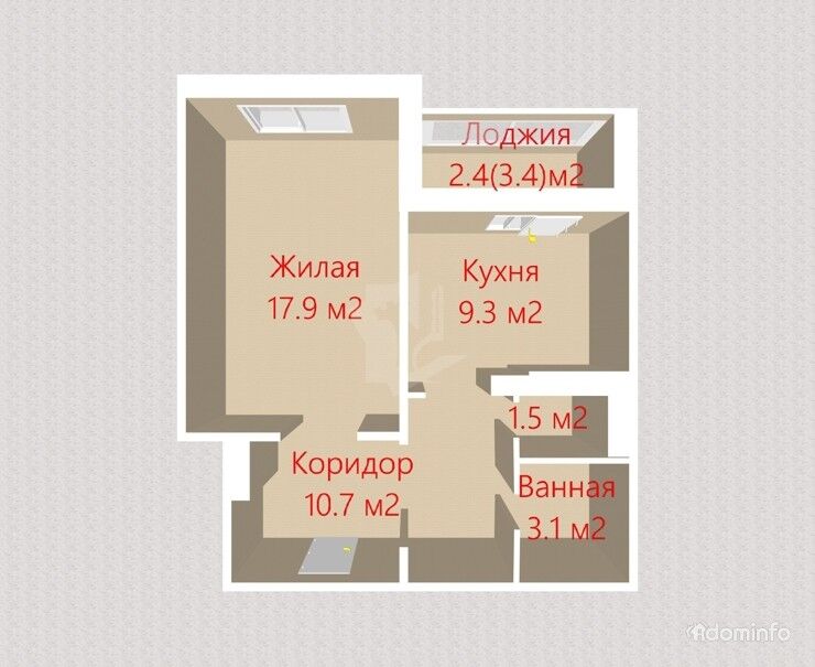 Продается уютная 1 комнатная квартира г. Минск по ул. Франциска Скорины 41 — фото 19