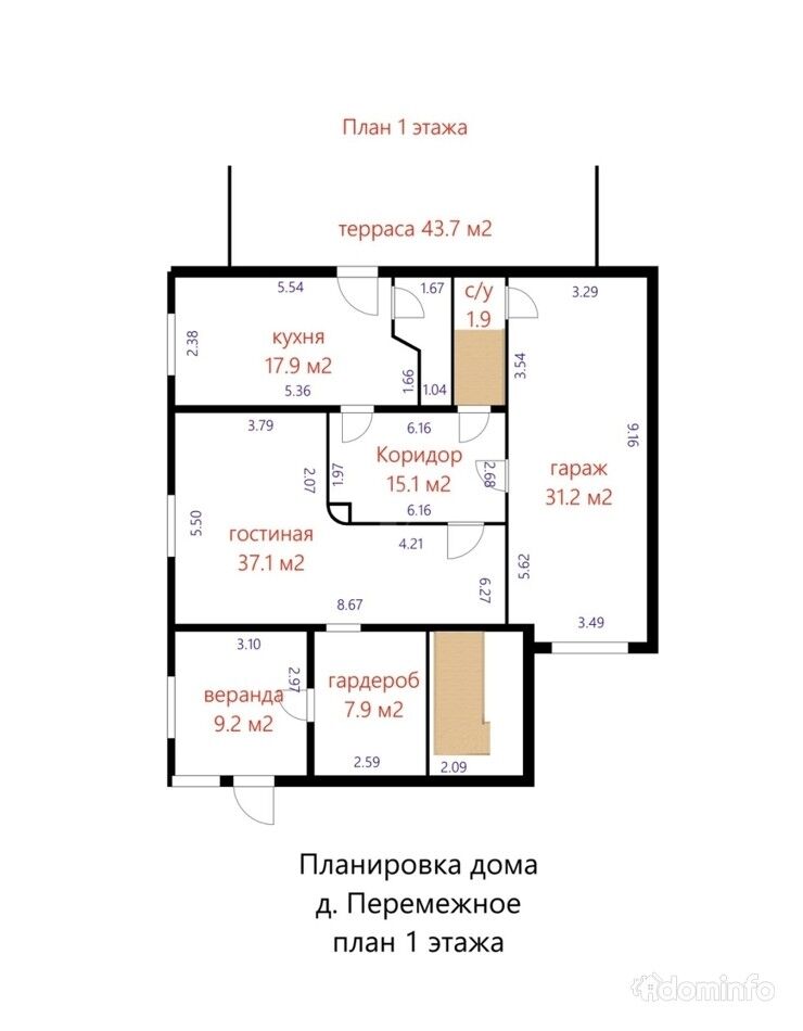 Продается просторный и уютный коттедж в д. Перемежное, в 42 км от МКАД и г. Минска — фото 13