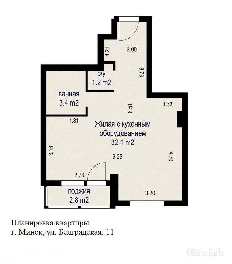 Евродвушка с дизайнерским ремонтом в Минск Мире по ул. Белградская 11, Минск. — фото 19