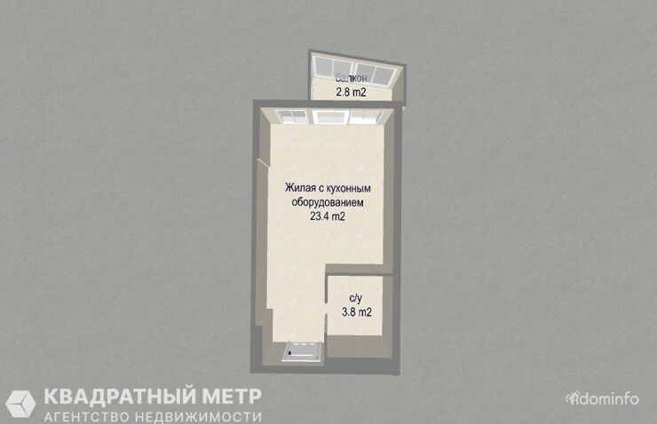Купить 1-комнатную квартиру, г. Минск, просп. Мира, 18 — фото 20
